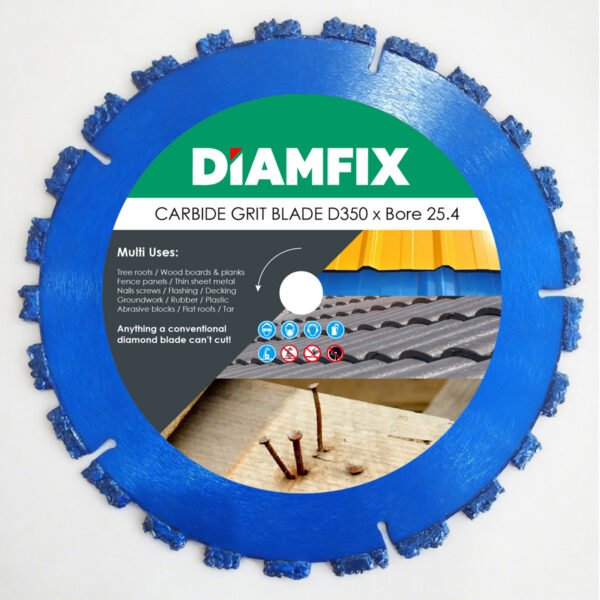 DIAMFIX Multi-Purpose Carbide Cluster Blade 300MM