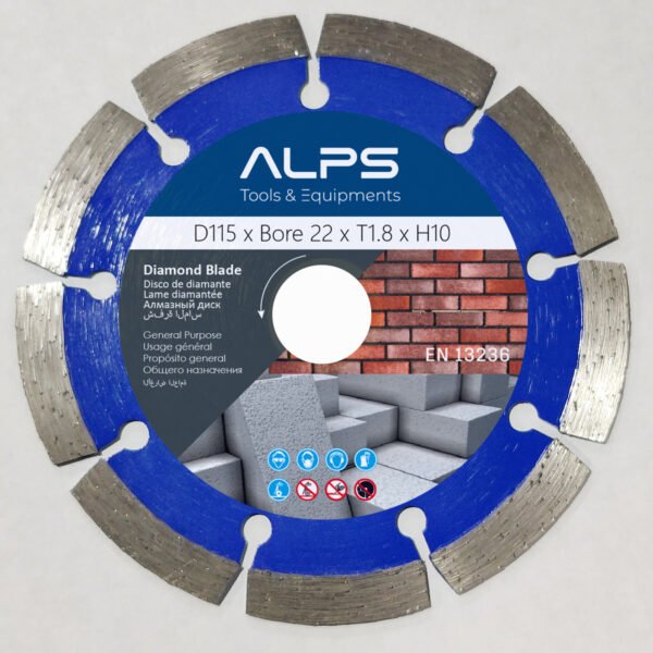 RSA sintered blade 10