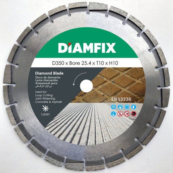 DIAMFIX WIDE CUT LOOP CUT DIAMOND BLADE 3