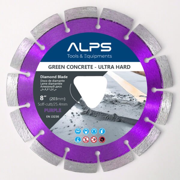 Diamond Blade for Ultra-hard Green Concrete Early Entry Soff-cut Blade