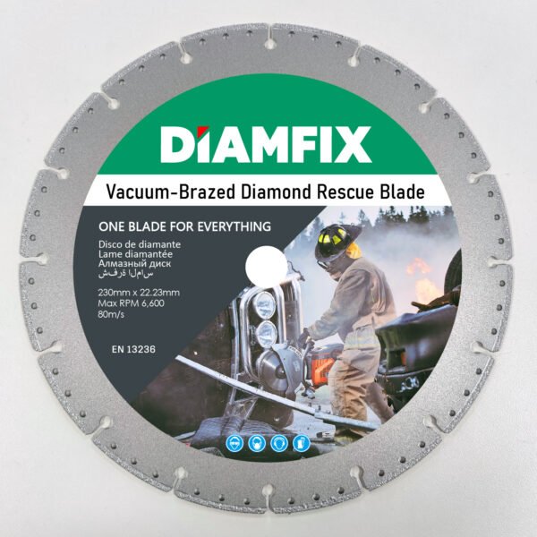 DiamFix Vacuum-Brazed Diamond Rescue Blade