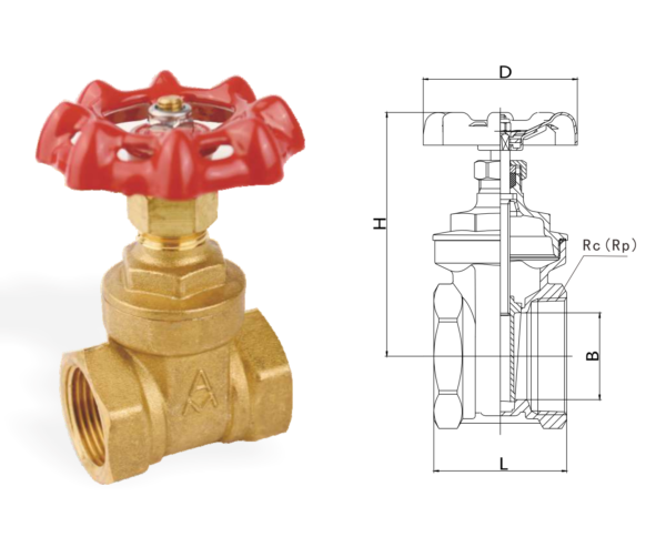 Brass Threaded Gate Valves (1)