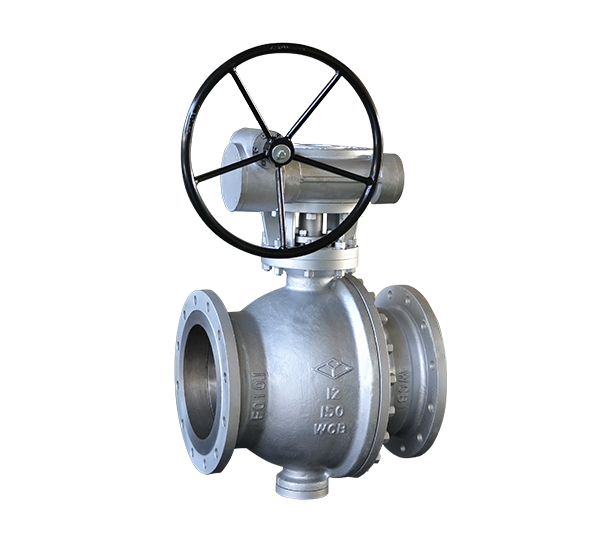 Hard-sealed fixed ball valve