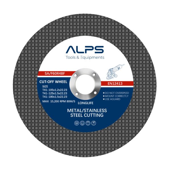 Premium Long-Life Cut-Off Wheel (Model No. SA/F60R4BF, Durable Type)