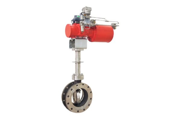Ultra-low temperature triple eccentric butterfly valve