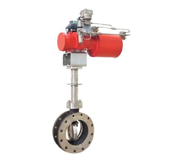 Ultra-low temperature triple eccentric butterfly valve