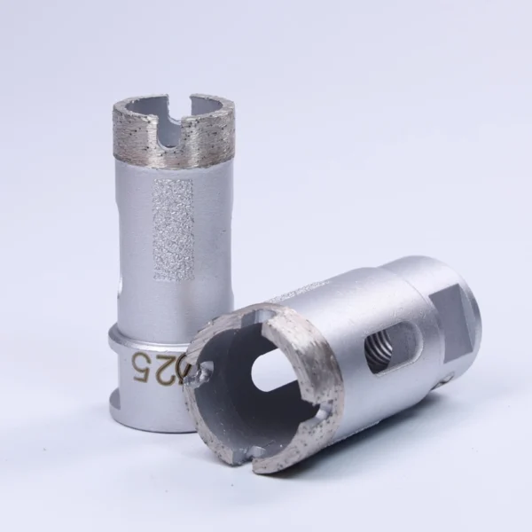 Crown Segment Diamond Core Bits with Side Protection Diamond Stripes for Stone, Tile, Granite & Marble (Dry Use, 6mm–150mm)