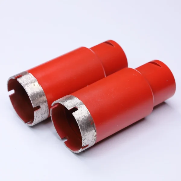 Crown Segment Diamond Core Bits with 5/8"-11 Thread for Drilling Granite Marble Natural and Artificial Stone.
