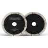 DiamFix Mortar Cutting Diamond Multi Disc Set Twin Blades