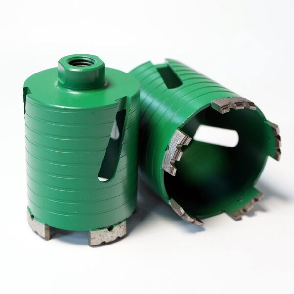 Laser Welded Diamond Core Bits Turbo Segments Dry Drilling for Concrete and Bricks 68mm and 82mm