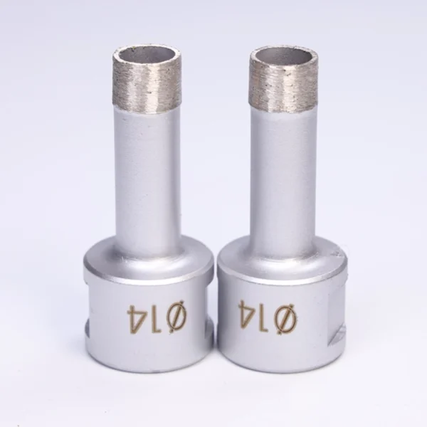 Continuous Rim Core Drills with M14 Thread for Granite, Porcelain, and Dekton Tile (6mm–150mm)