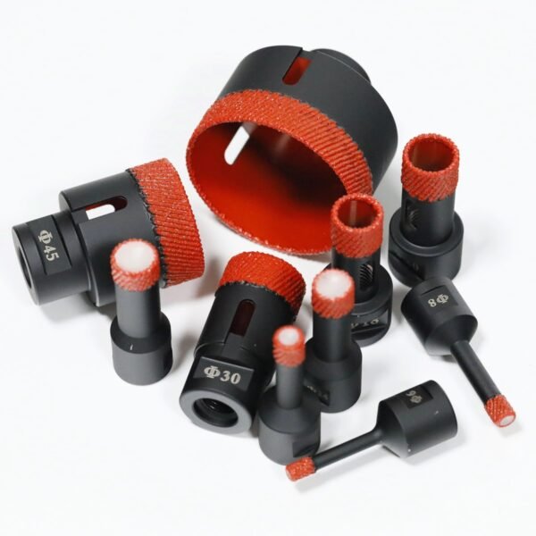 ARIX Pattern Vacuum Brazed Diamond Core Drill Bit for Natural & Artificial Stone, Granite & Marble