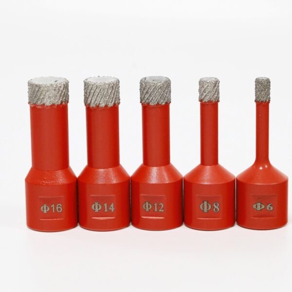 ALPS Matrix Design Vacuum Brazed Diamond Core Drill Bit for Ceramic, Porcelain & Quartzite (1)