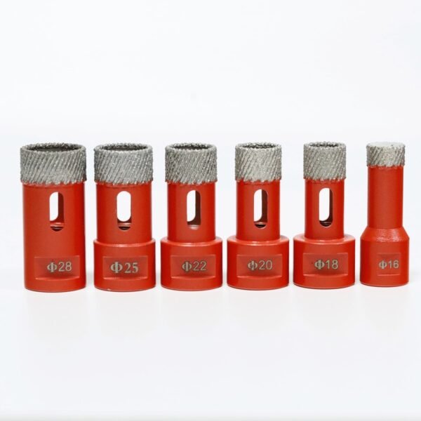 ALPS Matrix Design Vacuum Brazed Diamond Core Drill Bit for Ceramic, Porcelain & Quartzite (1)