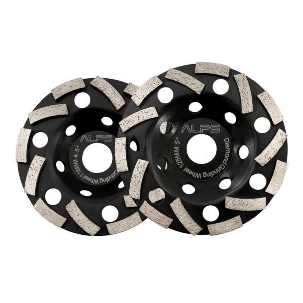 ALPS Diamond Turbo-Shaped Grinding Cup Wheel for Grinding Concrete Masonry Marble 105mm -125mm