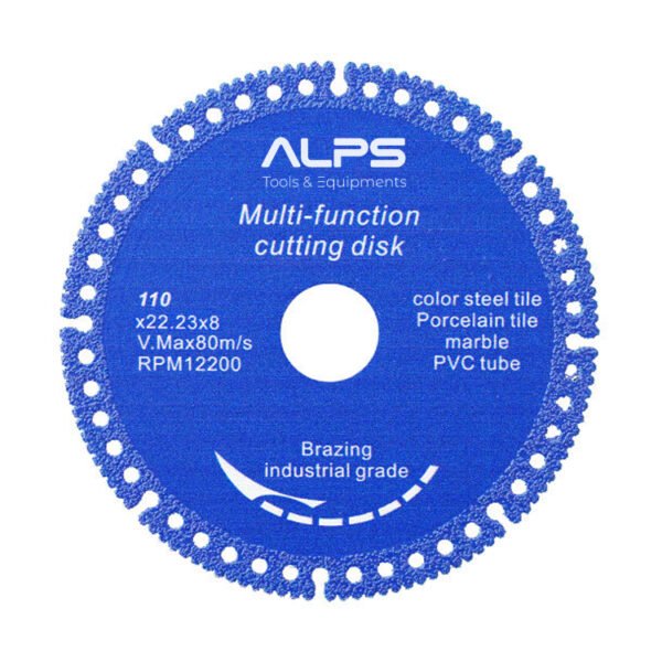 Multifunctional Vacuum Brazed Diamond Saw Blade for Steel Stone and Plastic