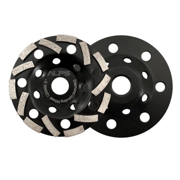ALPS Diamond Turbo-Shaped Grinding Cup Wheel for Grinding Concrete Masonry Marble 105mm -125mm