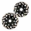 ALPS Diamond Turbo-Shaped Grinding Cup Wheel for Grinding Concrete Masonry Marble 105mm -125mm
