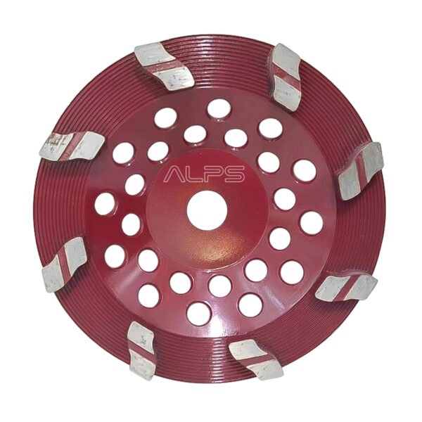 ALPS S-Shape Segment Diamond Cup Wheels for Grinding Concrete and similar materials with most efficiency