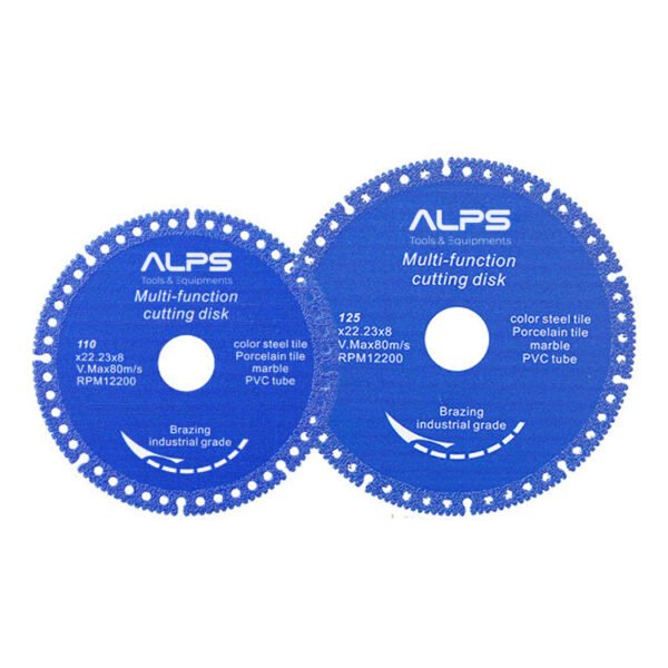 Multifunctional Vacuum Brazed Diamond Saw Blade for Steel Stone and Plastic
