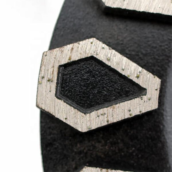 Sintered Diamond Rhombus-Shaped Grinding Cup Wheel Cutting Wheel for Rough Grinding Concrete Masonry Marble