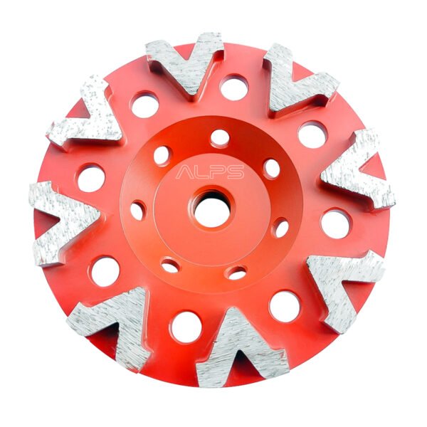 ALPS V-Shape Sharp Diamond Cup Grinding Wheel
